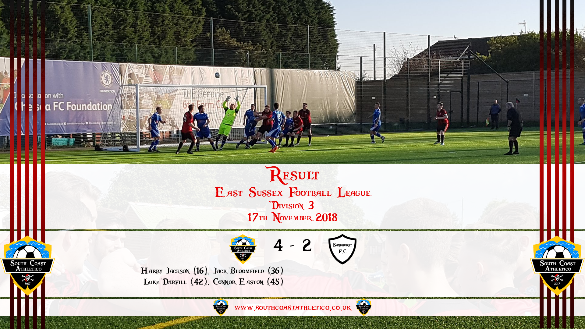 Match Report – Sandhurst (League) – South Coast Athletico